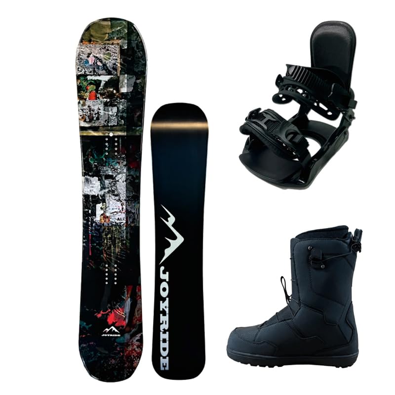 スノーボード セット Amazon | JOYRIDE(ジョイライド) JSB-113BLK スノーボード3点